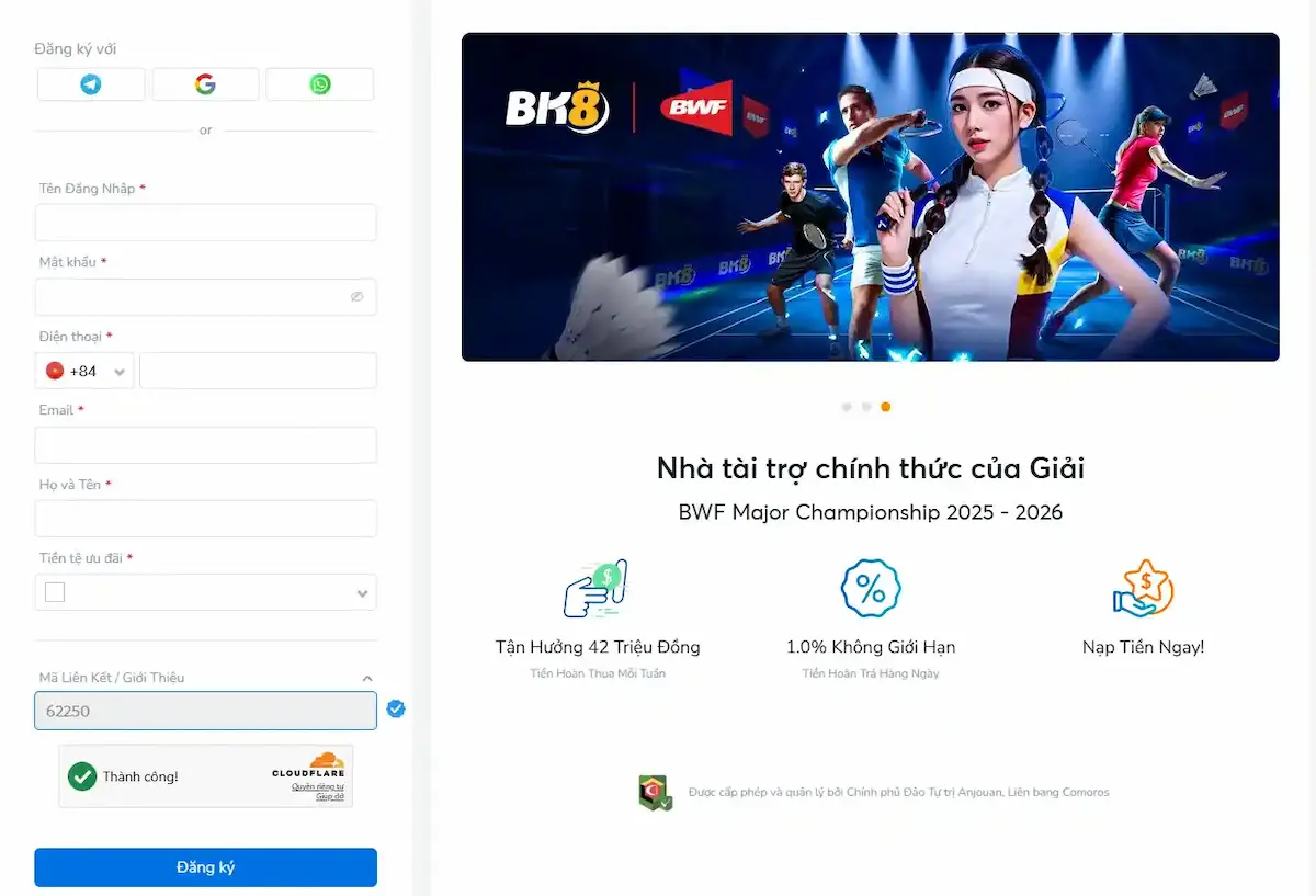 Cách Đăng Ký Tài Khoản Tại Nhà Cái Uy Tín